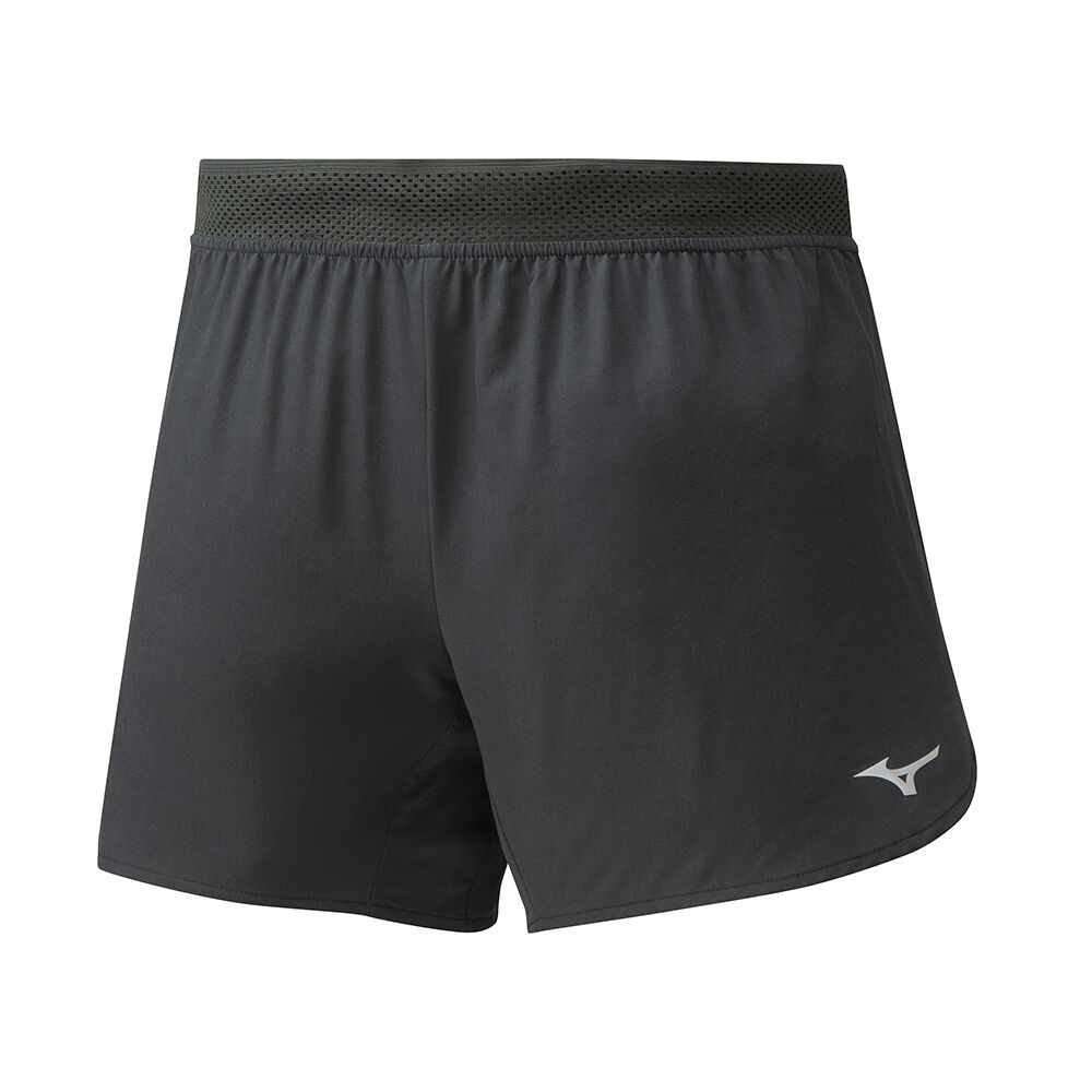 Pantaloncini Mizuno Running ER 4.5 2in1 Donna - Nere - 13896-NZQC